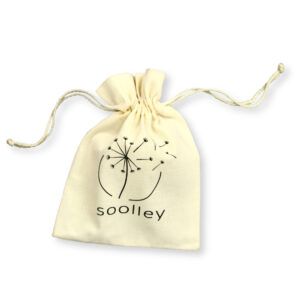 woreczek bawełniany na świeczkę sojową na prezent